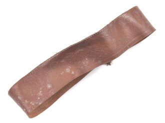 Schweißleder für ein Kopfbedeckung aus der Zeit des III.Reich.  Höhe 45mm, Durchmesser 56cm
