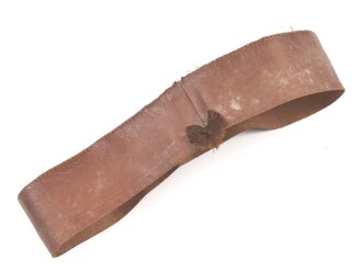 Schweißleder für ein Kopfbedeckung aus der Zeit des III.Reich.  Höhe 45mm, Durchmesser 56cm