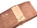 Schweißleder für ein Kopfbedeckung aus der Zeit des III.Reich.  Höhe 45mm, Durchmesser 56cm
