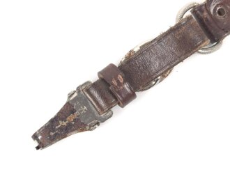 Gehänge für einen SA Dienstdolch, ungereinigtes Stück