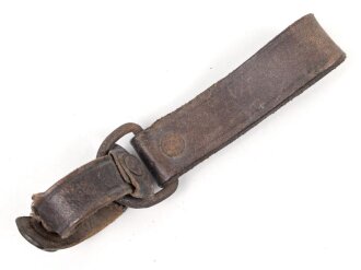 Teil eines Gehänge für einen SA Dienstdolch, ungereinigtes Stück