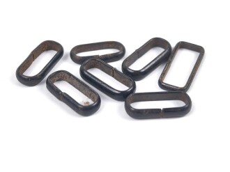 Konvolut Schieber für Blankwaffengehänge III.Reich, von 19,3-21,3mm Aussenmaß