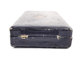 Ehrenkreuz der Deutschen Mutter in gold. Sehr guter Zustand, am langen Band, im Verleihungsetui von Zimmermann Pforzheim