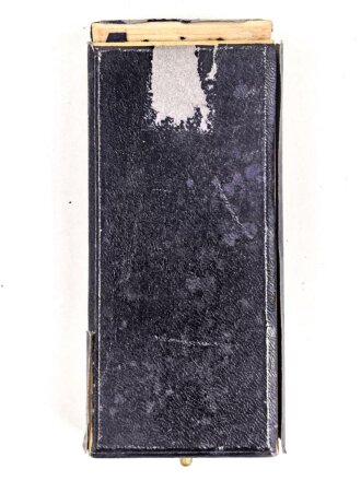 Verleihungsetui zum Ehrenkreuz der Deutschen Mutter in gold. defekt