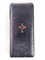 Verleihungsetui zum Ehrenkreuz der Deutschen Mutter in gold. defekt