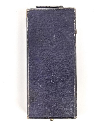 Verleihungsetui zum Ehrenkreuz der Deutschen Mutter in gold. Hersteller Zimmermann Pforzheim, Schiesst nicht