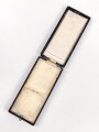 Verleihungsetui zum Ehrenkreuz der Deutschen Mutter in gold. Hersteller Zimmermann Pforzheim, Schiesst nicht