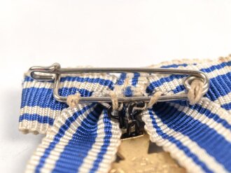 Miniatur 23mm zum Ehrenkreuz der Deutschen Mutter in gold. Sehr guter Zustand