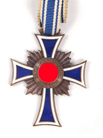 Ehrenkreuz der Deutschen Mutter in bronze. Sehr guter...