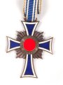 Ehrenkreuz der Deutschen Mutter in bronze. Sehr guter Zustand, am langen Band