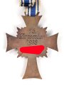 Ehrenkreuz der Deutschen Mutter in bronze. Sehr guter Zustand, am langen Band