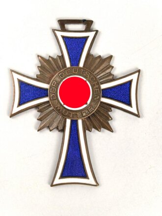 Ehrenkreuz der Deutschen Mutter in bronze. Sehr guter Zustand
