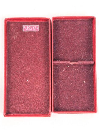 Treudienst Ehrenzeichen für 25 Jahre. Guter Zustand, am Band mit Tragenadel. Im Etui von "Souval Wien"