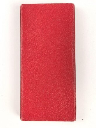 Treudienst Ehrenzeichen für 25 Jahre. Guter Zustand, am Band mit Tragenadel. Im Etui von "Souval Wien"