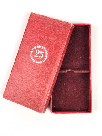 Etui zum Treudienst Ehrenzeichen für 25 Jahre.