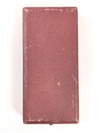 Etui für die Medaille zur Erinnerung an den 1. Oktober 1938 (Anschluss Sudetenland). Entnazifiziert