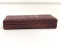 Etui für die Medaille zur Erinnerung an den 1. Oktober 1938 (Anschluss Sudetenland). Entnazifiziert