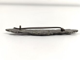 Nahkampfspange in silber, Hersteller Juncker Berlin, wohl guter Bodenfund