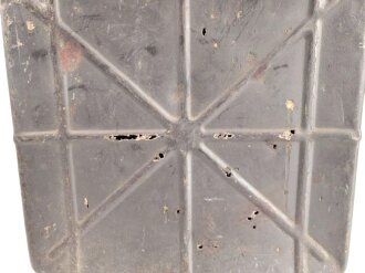 Wehrmacht Transportkasten für 3,7cm Flak 18 Patronen. Originallack, ungereinigtes Stück