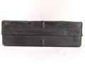 Wehrmacht Transportkasten für 3,7cm Flak 18 Patronen. Originallack, ungereinigtes Stück