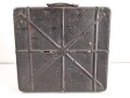 Wehrmacht Transportkasten für 3,7cm Flak 18 Patronen. Originallack, ungereinigtes Stück