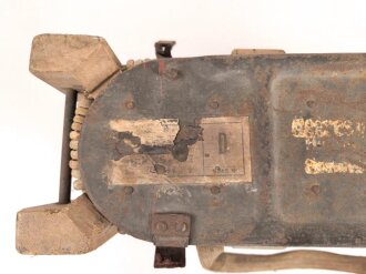 Transportkorb Wehrmacht für Kartuschen leichte Feldhaubitze 18, ungereinigtes Stück