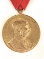 k.u.k. Österreich, Jubiläumsmedaille 1898 " Signum Memoriae"  bronze vergoldet,  an Dreiecksband