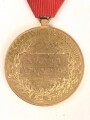 k.u.k. Österreich, Jubiläumsmedaille 1898 " Signum Memoriae"  bronze vergoldet,  an Dreiecksband