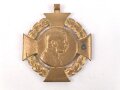 k.u.k. Österreich, Jubiläumskreuz 1908, bronze vergoldet