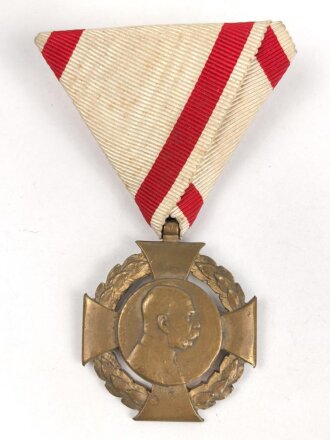 k.u.k. Österreich, Jubiläumskreuz 1908, bronze...
