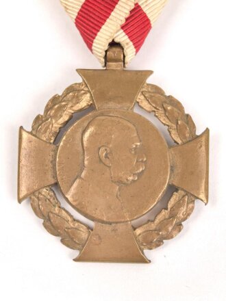 k.u.k. Österreich, Jubiläumskreuz 1908, bronze...