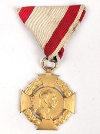 k.u.k. Österreich, Jubiläumskreuz 1908, bronze...