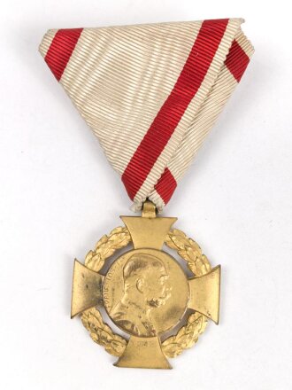 k.u.k. Österreich, Jubiläumskreuz 1908, bronze...