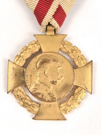k.u.k. Österreich, Jubiläumskreuz 1908, bronze...