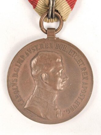 k.u.k. Österreich, bronzene Tapferkeitsmedaille...