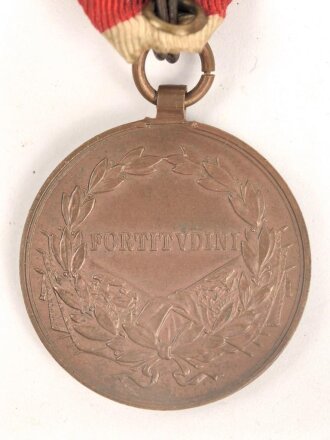 k.u.k. Österreich, bronzene Tapferkeitsmedaille 1916, Kaiser Karl, an Dreiecksbandl