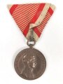 k.u.k. Österreich, bronzene Tapferkeitsmedaille 1916, Kaiser Karl, an Dreiecksbandl
