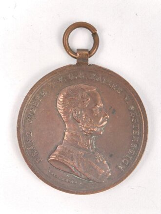 k.u.k. Österreich, bronzene Tapferkeitsmedaille ,...