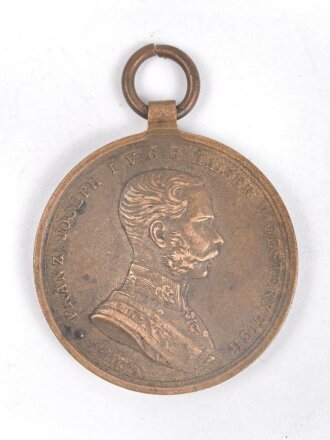 k.u.k. Österreich, bronzene Tapferkeitsmedaille ,...