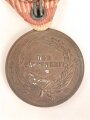 k.u.k. Österreich, bronzene Tapferkeitsmedaille , Franz Joseph I., an Dreiecksband