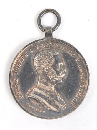 k.u.k. Österreich, kleine silberneTapferkeitsmedaille , Franz Joseph I.