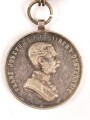 k.u.k. Österreich, kleine silberneTapferkeitsmedaille , Franz Joseph I., an Dreiecksband