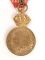 k.u.k. Österreich, Bronzene Militärverdienstmedaille "Signum Laudis" , Franz Joseph I. , an Dreiecksband