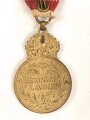 k.u.k. Österreich, Bronzene Militärverdienstmedaille "Signum Laudis" , 1916, Kaiser Karl , an Dreiecksband