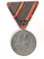 k.u.k. Österreich, Verwundetenmadaille 1916 Kaiser Karl, an Dreiecksband