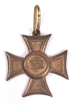 k.u.k. Österreich, , Militärdienstzeichen für Unteroffiziere und Mannschaften für 12 Jahre