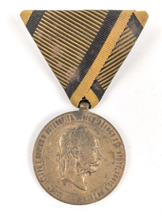 k.u.k. Österreich, Kriegsmedaille 1873, an Dreiecksband