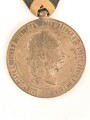 k.u.k. Österreich, Kriegsmedaille 1873, an Dreiecksband
