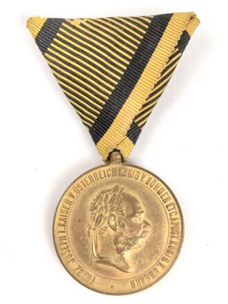 k.u.k. Österreich, Kriegsmedaille 1873, an Dreiecksband
