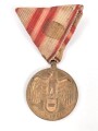 Österreich,  Kriegserinnerungsmedaille 1914-1918, an Dreiecksband